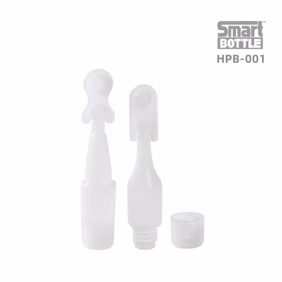 Botella de plástico con gotero para apretar, botella de aguja de HDPE, superpegamento de cianoacrilato, botella de pegamento instantáneo con tapa